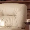Genuine Leather Power Swivel Rocker Recliner Accent Chair with Phone Holder – AUD-H2973