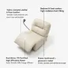 Genuine Leather Power Swivel Rocker Recliner Accent Chair with Phone Holder – AUD-H2973