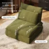 72" 2-Piece Evergreen Chenille Modular Sectional Sofa with Hidden Storage