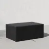 Tevara 100cm Smokeless Propane Fire Pit Table with Cover for Outdoor Patio