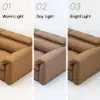 87" 2-Seater Genuine Leather Power Convertible Sleeper Sofa with Adjustable Headrests – Pillows