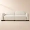 Curva 215cm Genuine Leather Power Reclining Sofa with Adjustable Headrest
