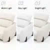 Curva 302cm Genuine Leather Power Reclining Sofa with Adjustable Headrest