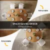 Picture of Dining Set 47"–79" Extendable Solid Wood Dining Table with 6 Chairs