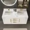 Aro 120cm Floating Double Bathroom Vanity with Sink and Sintered Stone Top
