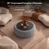 39" Performance Chenille Multi-Functional Coffee Table With Storage And Ottoman In One