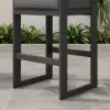 Tevara 3-Piece Outdoor Teak Wood Modern Bar Dining Table Set with 2 Chairs – AUD-H3000