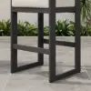 Tevara 3-Piece Outdoor Teak Wood Modern Bar Dining Table Set with 2 Chairs – AUD-H3001
