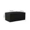 Tevara 600D Tough Canvas Waterproof Outdoor Patio Fire Pit Cover