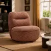 Performance Linen Swivel Slipper Accent Chair – AUD-H3009