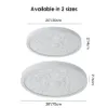 French Elegant White Resin 3D Carved LED 3-Mode Dimmable Flush Mount Ceiling Light