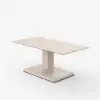 47" Whitewash Lift-Top Height-Adjustable Coffee Table