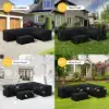 Picture of Fencura 600D Heavy-Duty Canvas Waterproof Outdoor Patio Furniture Set Covers