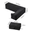 Picture of Fencura 600D Heavy-Duty Canvas Waterproof Outdoor Patio Furniture Set Covers
