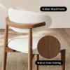 Dining Set 79"-94" Extendable Walnut Dining Table Walnut with 8 Chairs