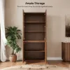 Aura Glass Tall Display Cabinet with LED Light