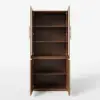 Aura Glass Tall Display Cabinet with LED Light