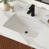 Lineva 36" Fluted Single Bathroom Vanity with Sink and Sintered Stone Top