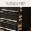 31" TV Stand with Chest Cabinet & 3 Drawers Storage
