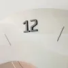 24" LED Wall Clock with Dimmable Backlight, Multiple Light Modes and Remote Control – 61cm
