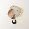 24" LED Wall Clock with Dimmable Backlight, Multiple Light Modes and Remote Control – 61cm