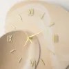 60cm Abstract Silent Wall Clock Modern Decor Art Living Room Bedroom