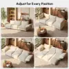 Florvia Chenille Modular Adjustable Backrest Sectional Sofa – 281cm