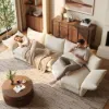Florvia Chenille Modular Adjustable Backrest Sectional Sofa – 330cm