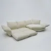 Florvia Chenille Modular Adjustable Backrest Sectional Sofa – 330cm