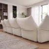 Florvia Chenille Modular Adjustable Backrest Sectional Sofa – 410cm