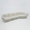 Florvia Chenille Modular Adjustable Backrest Sectional Sofa – 410cm