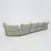 Florvia Chenille Modular Adjustable Backrest Sectional Sofa – 410cm