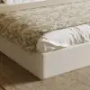 Horva Queen Faux Leather Platform Bed with Wide Headboard & Integrated LED Lighting