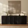 94" TV Stand with Chest Cabinet with Storage