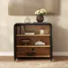 94" TV Stand with Chest Cabinet with Storage