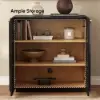 94" TV Stand with Chest Cabinet with Storage
