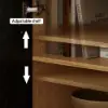 94" TV Stand with Chest Cabinet with Storage