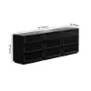 94" TV Stand with Chest Cabinet with 3 Drawers Storage
