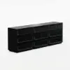 94" TV Stand with Chest Cabinet with 3 Drawers Storage