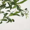 8 ft. Artificial Olive Tree with Planter and Decorative Pebbles