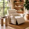 Florvia Chenille Dual-Motor Reclining Lounge Chair