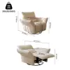 Florvia Chenille Dual-Motor Reclining Lounge Chair
