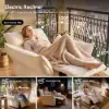 Florvia Chenille Dual-Motor Reclining Lounge Chair