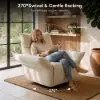 Florvia Chenille Dual-Motor Reclining Lounge Chair