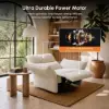 Florvia Chenille Dual-Motor Reclining Lounge Chair