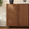 Lineva 48" Ash Wood Veneer Shoe Storage Fluted Entryway Cabinet – AUD-H3070