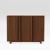 Lineva 48" Ash Wood Veneer Shoe Storage Fluted Entryway Cabinet – AUD-H3070