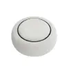 Picture of Modern 39" Round Performance Chenille Ottoman Coffee Table with Hidden Storage
