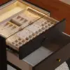 Picture of Selvo Walk-In Closet Island Jewellery Dresser with Glass Top & Light