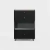 Picture of Selvo Walk-In Closet Island Jewellery Dresser with Glass Top & Light